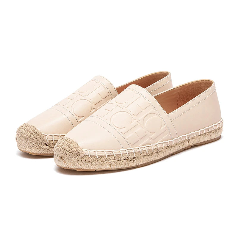 EcoStep™ Handmade Hemp Beach Flats – Anti-Slip Casual Summer Shoes for Women
