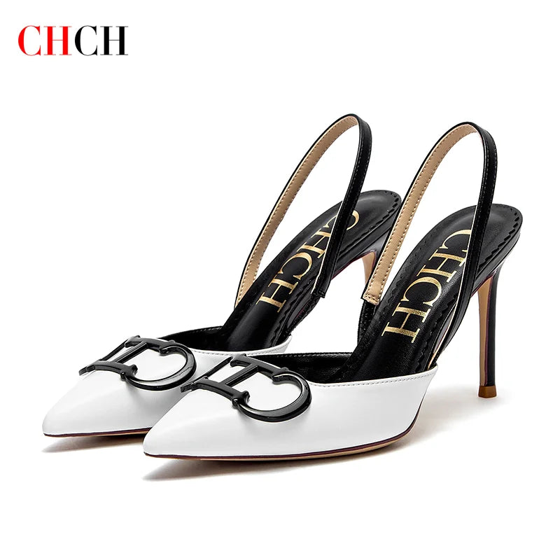 LuxeMuse™ CHCH Strappy Platform Heels