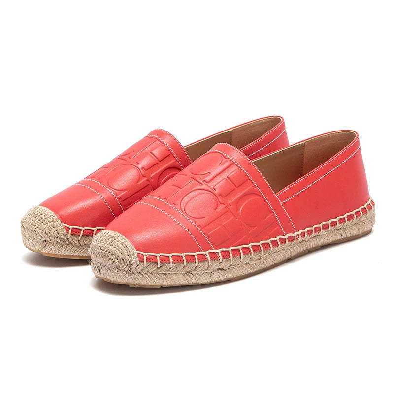 EcoStep™ Handmade Hemp Beach Flats – Anti-Slip Casual Summer Shoes for Women
