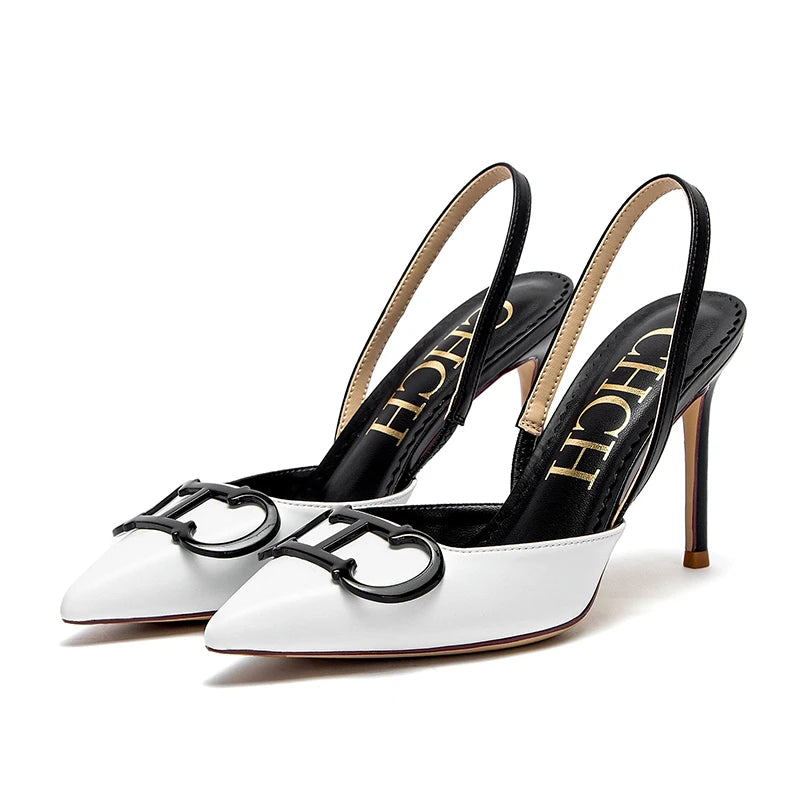LuxeMuse™ CHCH Strappy Platform Heels