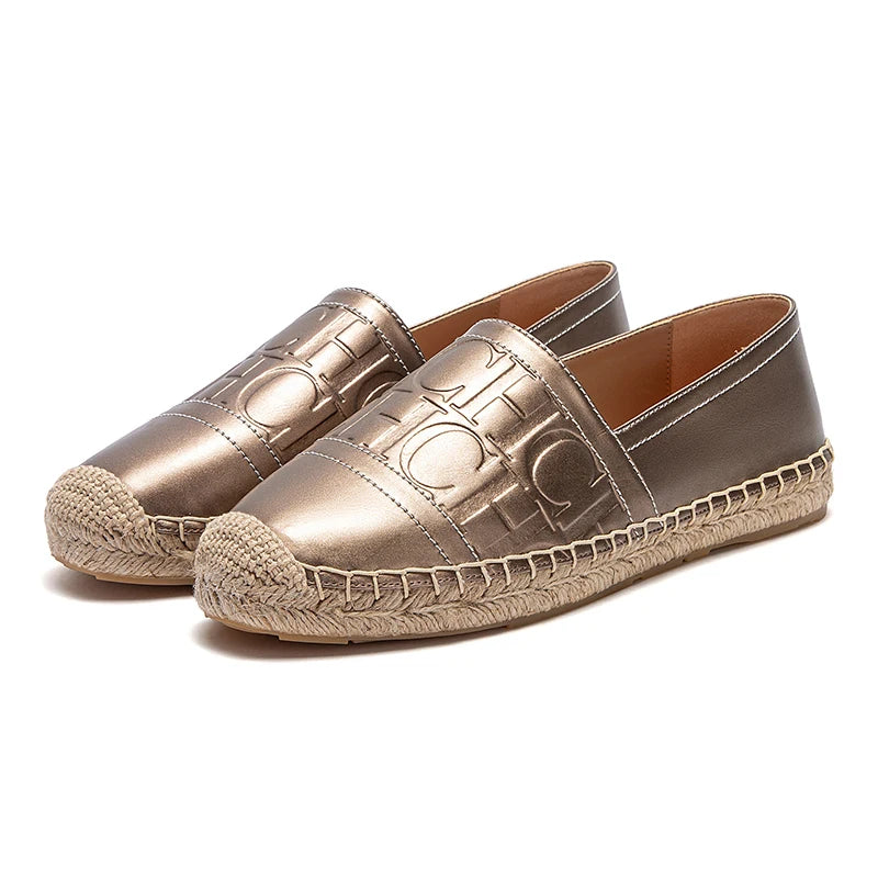 EcoStep™ Handmade Hemp Beach Flats – Anti-Slip Casual Summer Shoes for Women